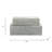 White Resin Ridged Boxes Set of Two - 12" x 8" x 4"