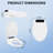 DeerValley DV-1SS0403 Smart Bidet Toilet Seat with Heated Seat, Dryer & Dual Control