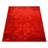 Fluffy HAND TUFTED SHAG POLYESTER ECO-FRIENDLY AREA RUGS - Light Red Colour | Solid Design-42358038