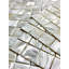 Mother of Pearl 1x1 Seashell Decorative Accent Tile