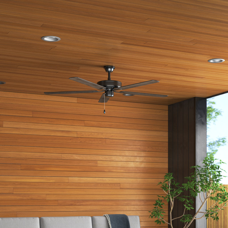 52'' Ceiling Fan, Matte Black
