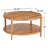 Fontaine Solid Wood Coffee Table-1025896684