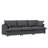 33*27.5" Ottoman Module for Modular Sectional Sofa,Wide Seat,Chenille,2 Colors(only ottoman)-236031938