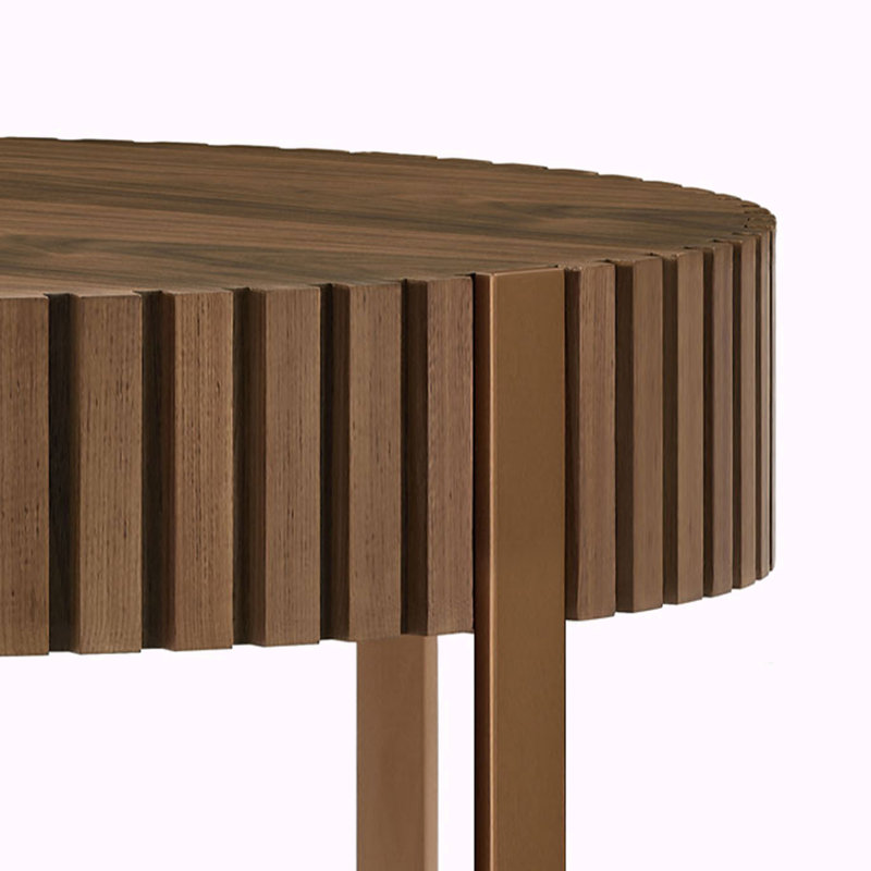 Table basse Serville, Brun