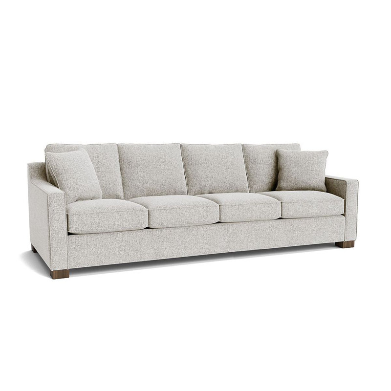 Aceyon Upholstered 102'' Sofa, Walnut, Giovanna Moondust