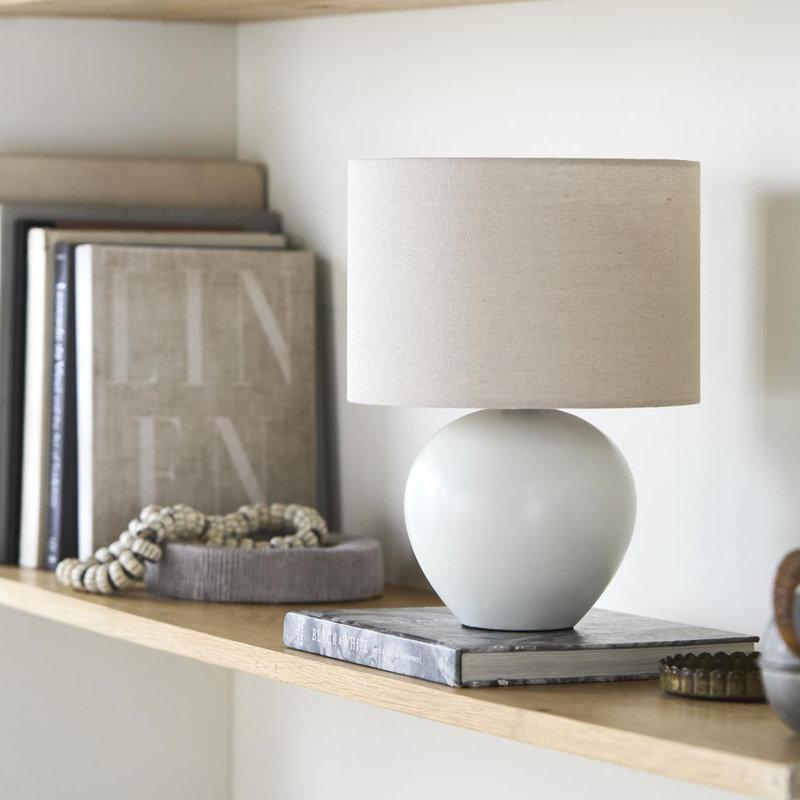 Lampe de table Bruce, Blanc