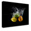 Art mural sur toile tendue - Mogyorosi Stefan «Citrus Splash» pour décoration de salon, de chambre à coucher ou de bureau - 18 x 24-599374068