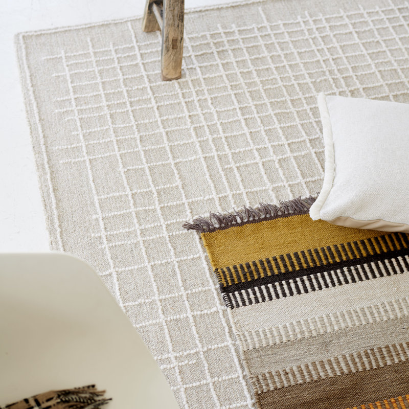 Mayenne Natural Rug, Rectangle 6'7" x 9'10"