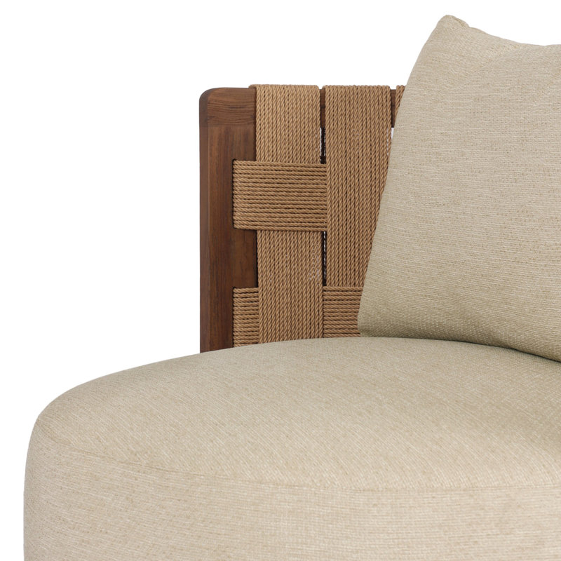Burch Outdoor Teak Lounge Chair