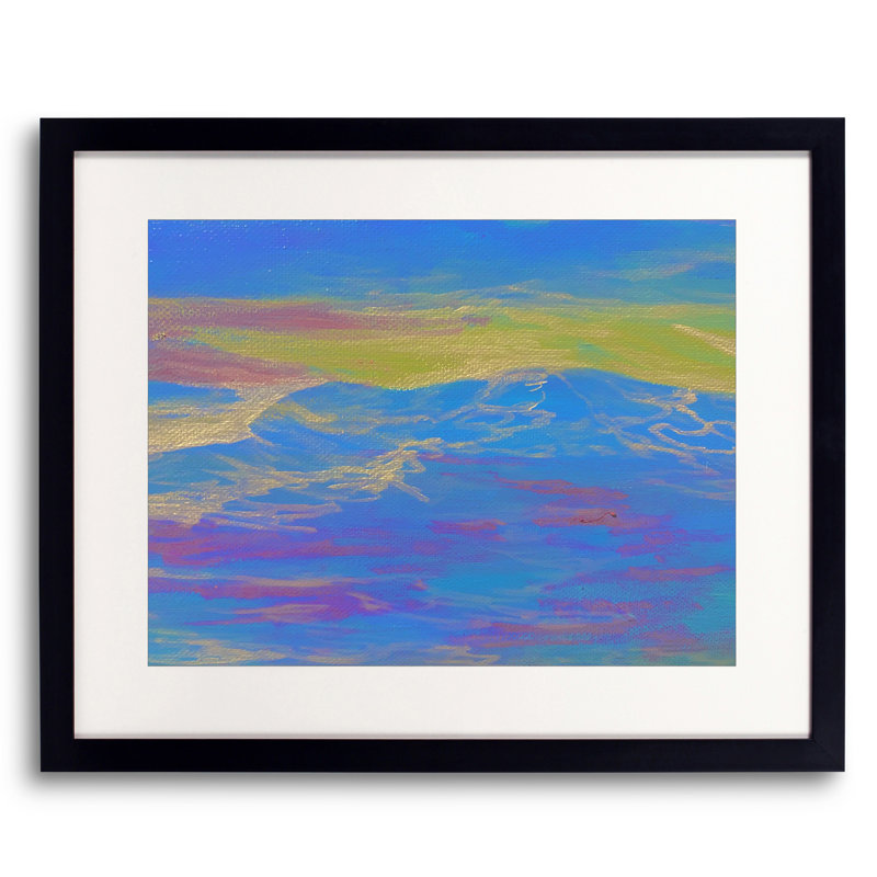 Hope 077 Print by Alicia Lopez, Black Framed Paper, 17.25" H x 21.25" W