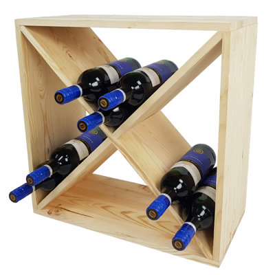 Janice Floor Wine Bottle Rack