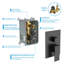 Topcraft 10-Inch Wall Mounted Square Shower System With Rough-In Valve
