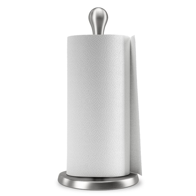  Stainless Steel Paper Towel Holder Stand Designed for