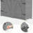 4 ft. 7 in. W x 1 ft. 5 in. D Solid Wood Vertical Tool Shed-114357147