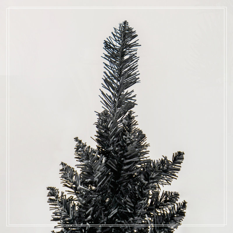8' Artificial Pencil Christmas Tree