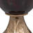Abstract Glass Vase with Gold Accents-1301676211