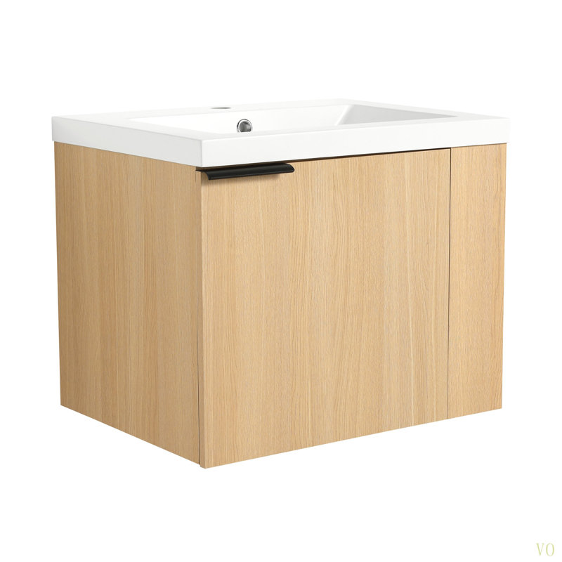 Ensemble de meuble-lavabo de salle de bain 24 po pour grand espace, ensemble d'armoire de salle de bain moderne, ensemble d'armoire de salle de bain (composable)