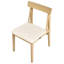 46cm H Boucle Upholstered Upholstered Back Side Chair-580387524