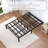 Bamboo Wood Bed Frame Platform Bed with Slats Support-1418587237-1418587290