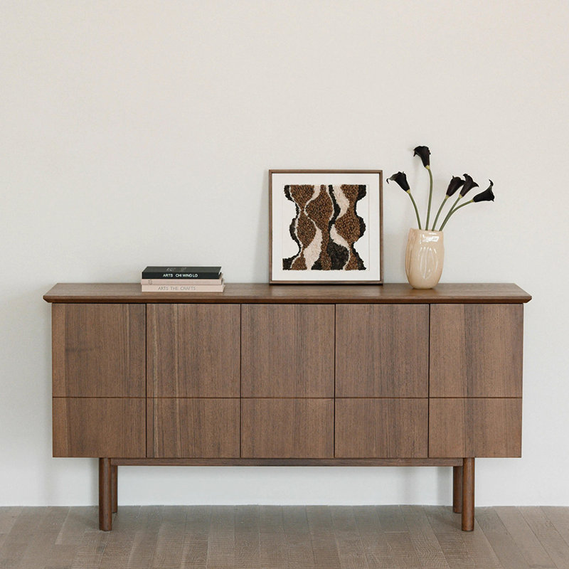Buffet rétro de style minimaliste haut de gamme