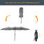 Parasol de marché 180,1 po Saidy-43012932