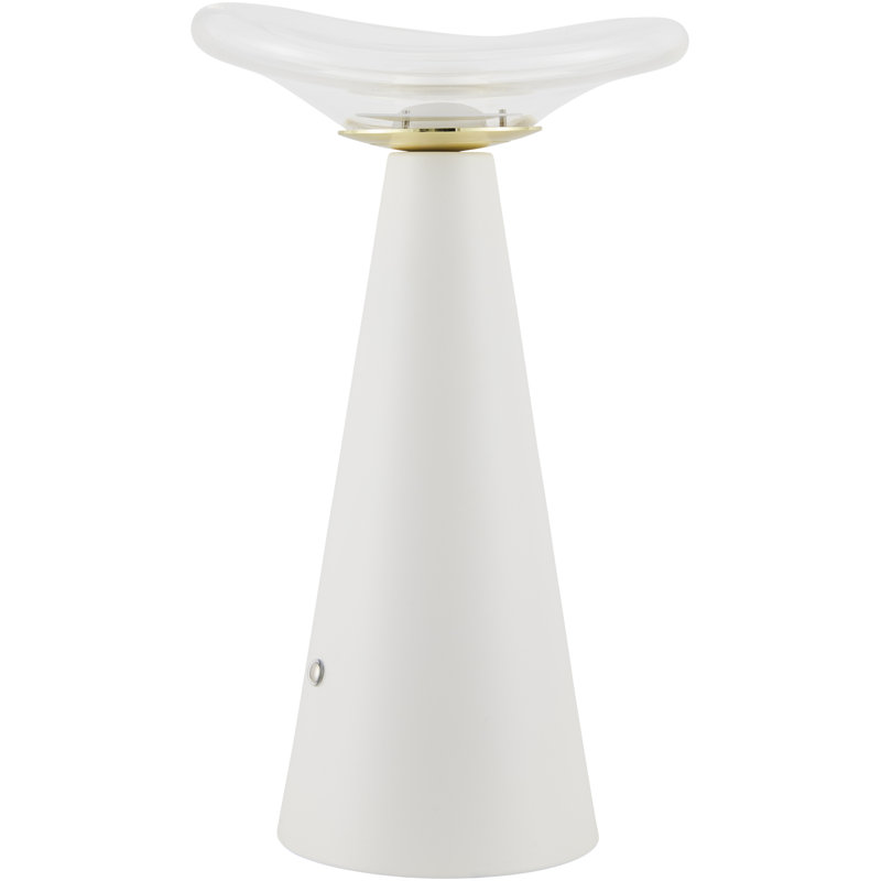 Lampe de table Chaunta, Blanc