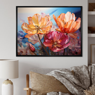 «Glass Tulips», impression sur toile