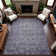 Premium Machine Washable Larock AMF1228 Global Rug
