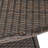 Rd Outdoor Table, 48"W X 48"D 28.25"H, Brown, Pe With Iron Frame, Water , For Patio Dining Brown , Powder Coated