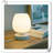 Triandos Glass USB Torchiere Lamp-662936477