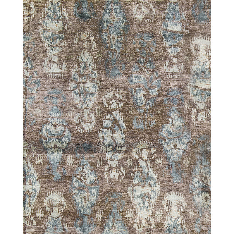 Tapis rouille de haute qualité noué à la main