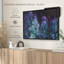 Reproduction sur toile floraison mauve-101455678
