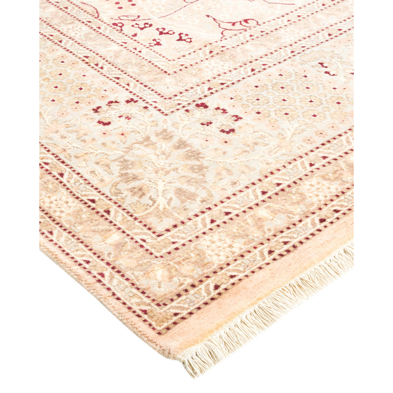 Classic One-of-a-Kind 6' 2" X 12' 10" Hand Knotted Area Rug