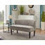 Georgio 2 Seater Velvet Loveseat-1526230636
