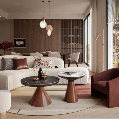 Dallastown Pedestal Coffee Table