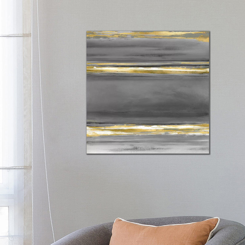 Parallels In Grey by Allie Corbin - Wrapped Canvas Gallery-Wrapped Canvas Giclée, 66.04 cm H x 66.04 cm W x 1.91 cm D