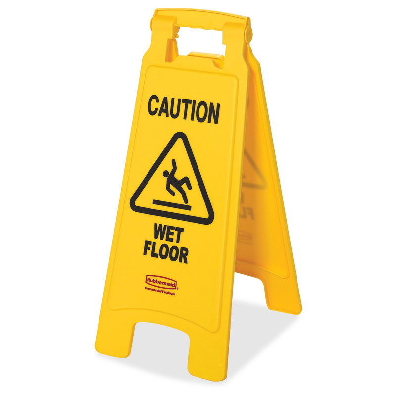 Caution Wet Floor Safety Sign