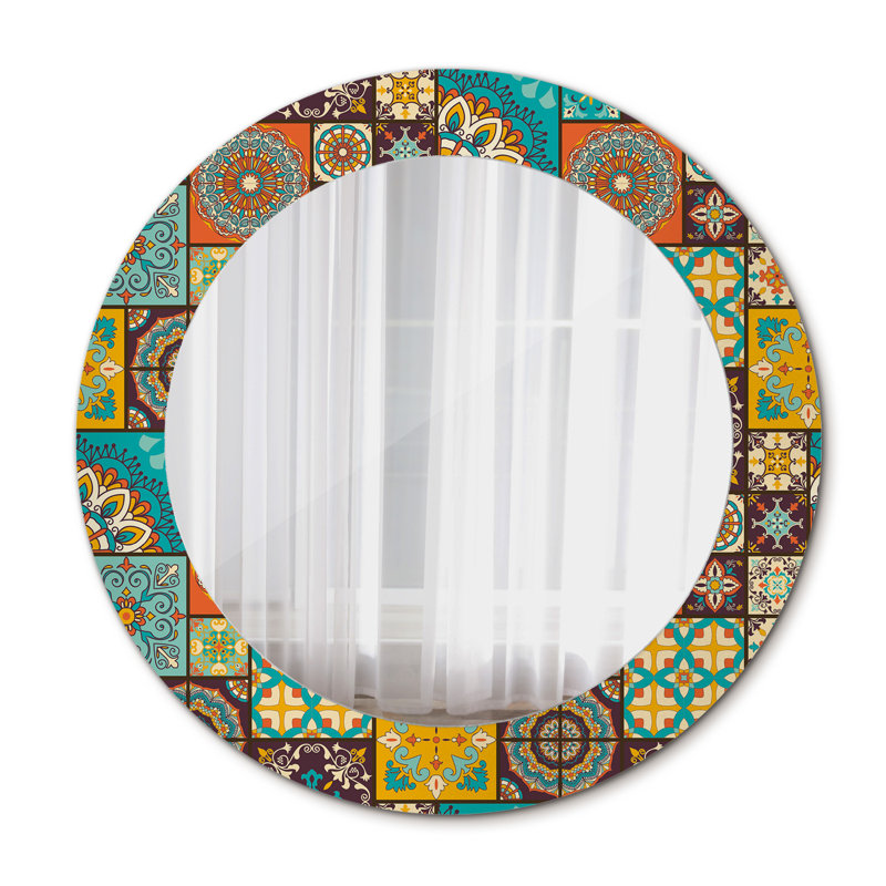 Huldar Glass Flat Wall Mirror