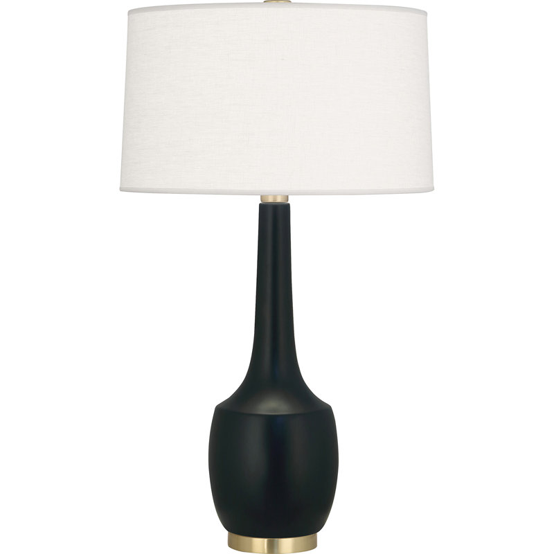 Lampe de table Delilah, Matte Obsidian