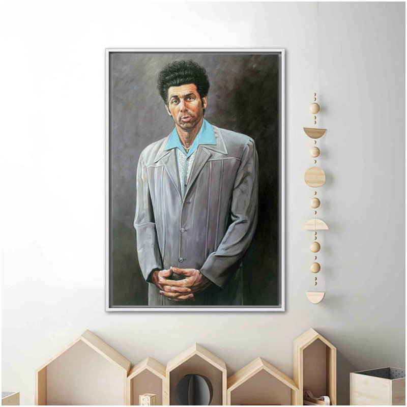 Print on Canvas, White, Framed Print without Mat, 30 cm H x 20 cm W