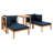 Segura Acacia 2 - Person Patio Conversation Set with Cushions-1463573469-1457854752