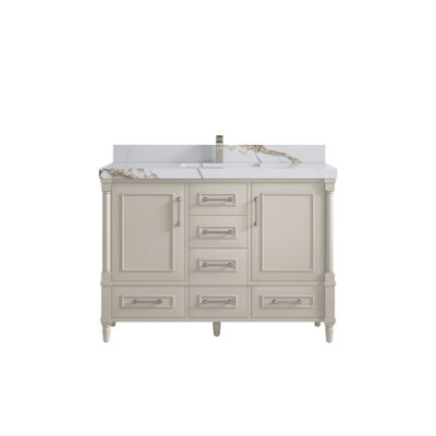 Meuble-lavabo simple avec comptoir 48 po Aberdeen