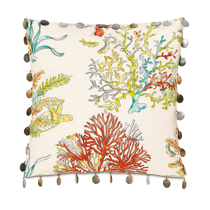Maldive Square Pillow Cover & Insert