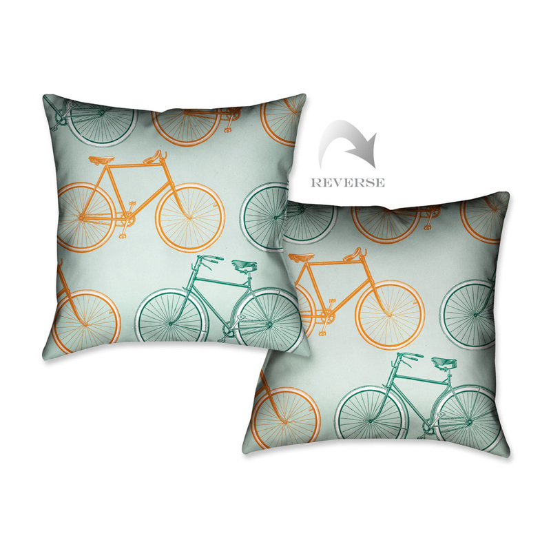 Postcard From Europe Throw Pillow