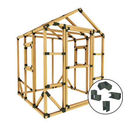 Ensemble de maisonnette E-Z 6 pi. X 6 pi. DIY