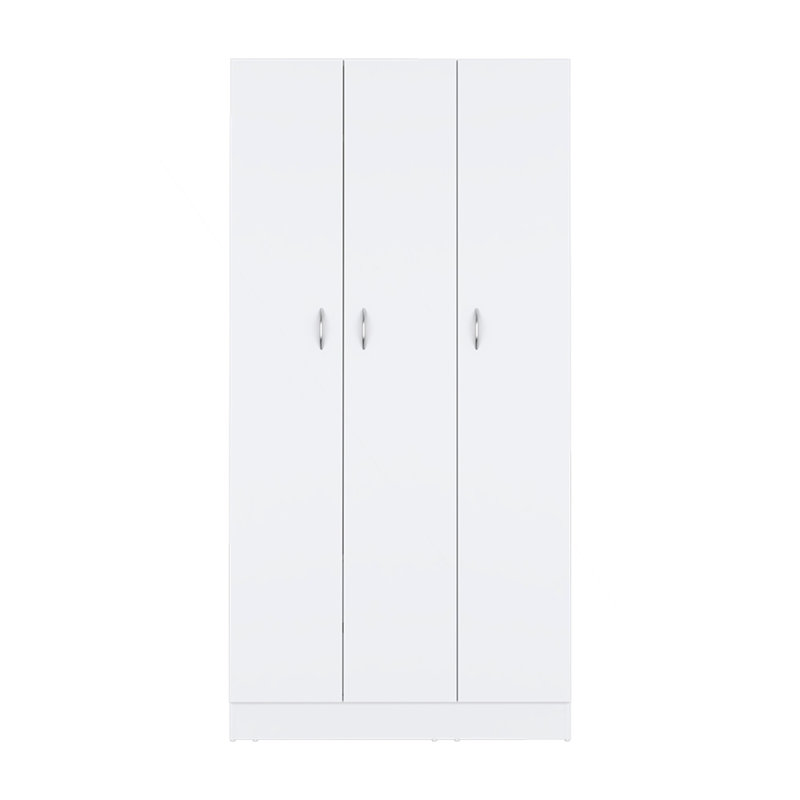 Garde-robe Erie, chambre à coucher, blanc, Blanc