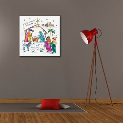  «O Little Town Dessin» par Elle Media Group SA, art mural sur toile