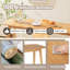 Belva Solid Wood Dining Table