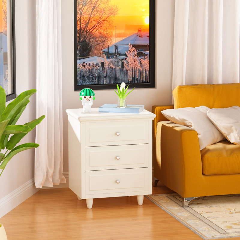 21.6'' W Nightstand, White