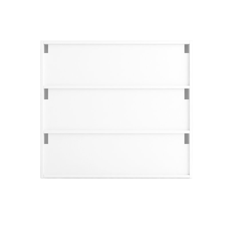 Rangement blanc pour chaussures avec rangement fonctionnel
